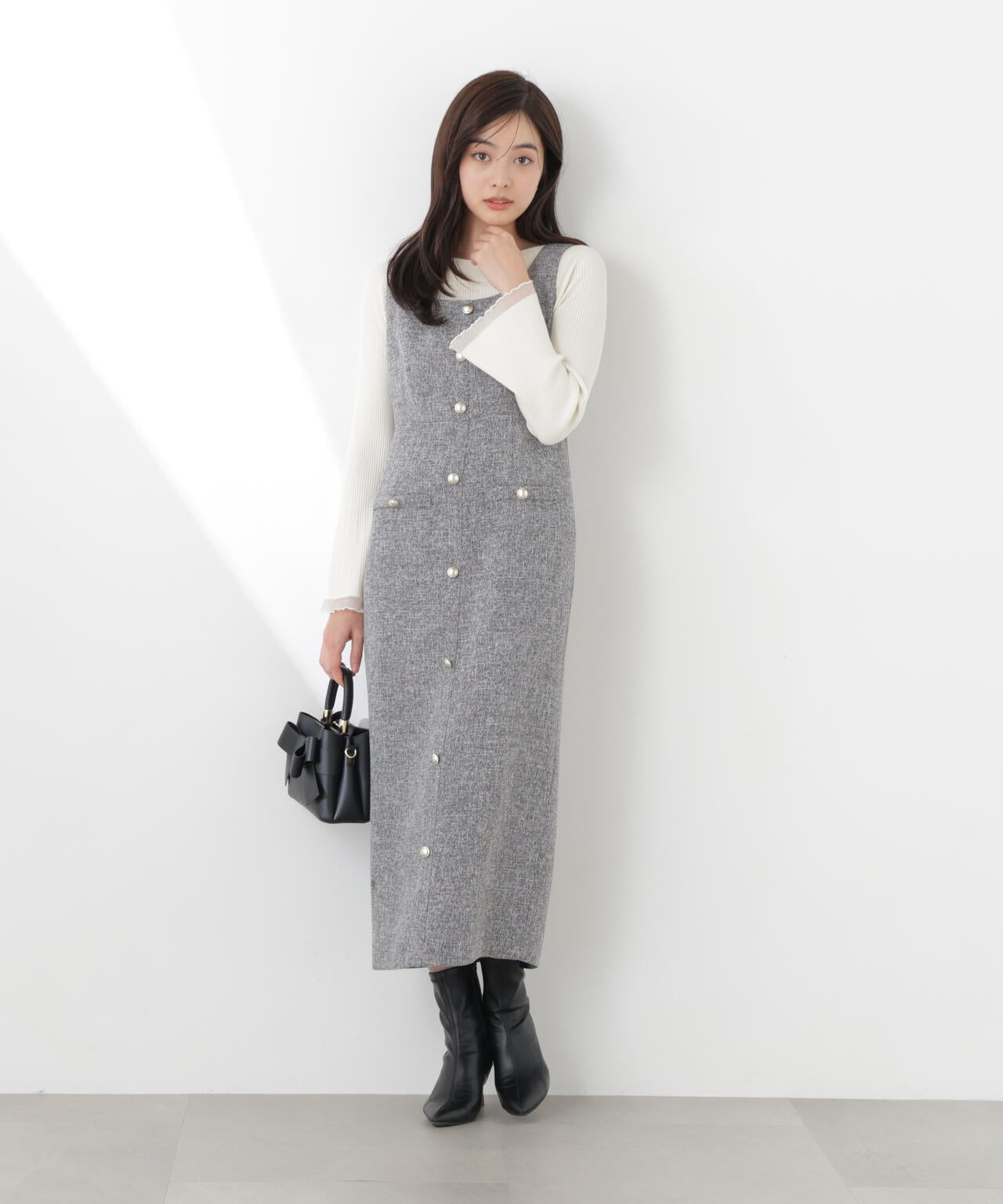 スプリングツイードジャンスカ