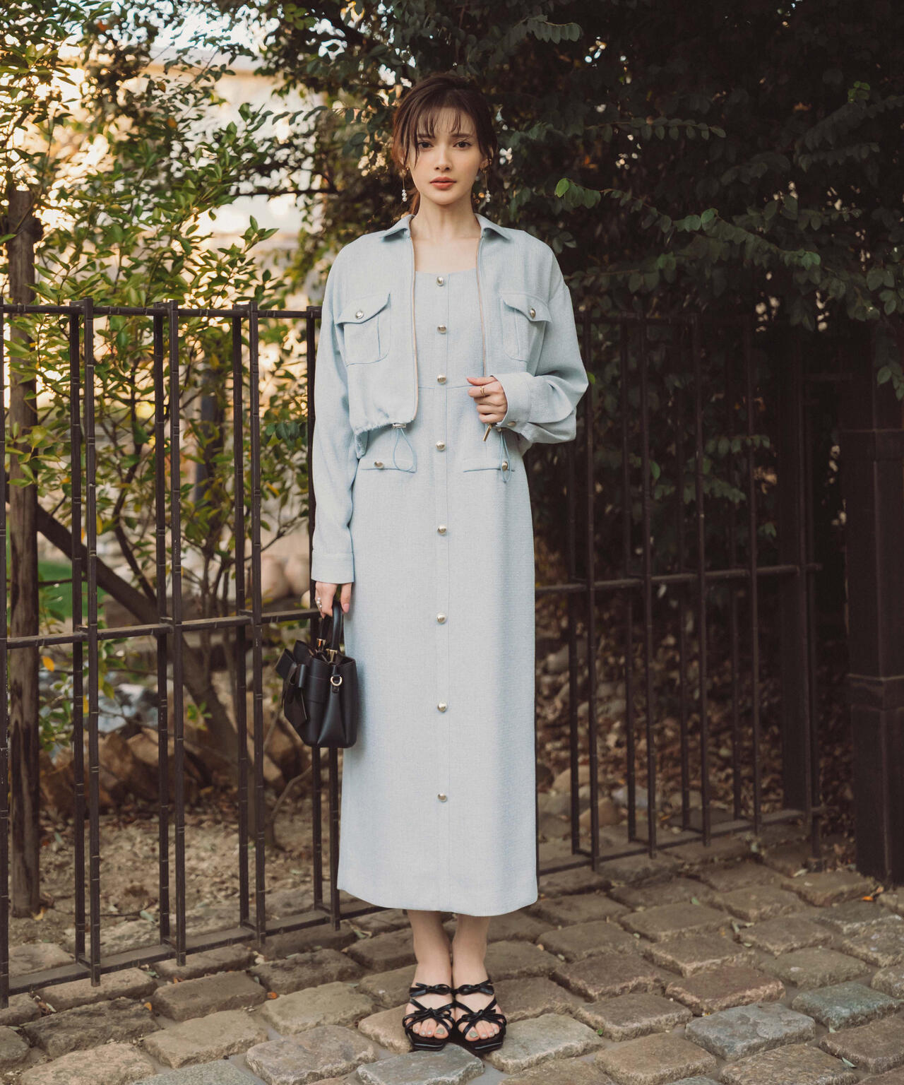 スプリングツイードジャンスカ