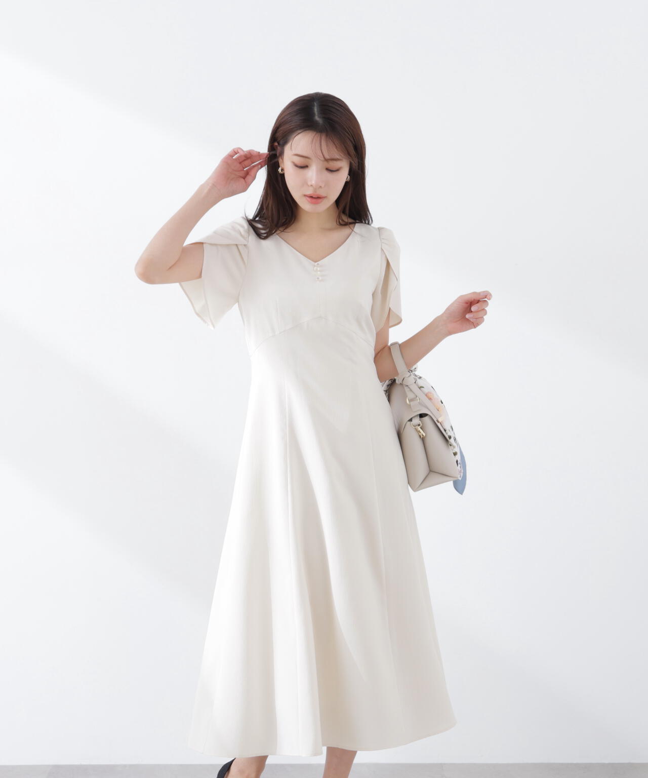 レディースリーブワンピース