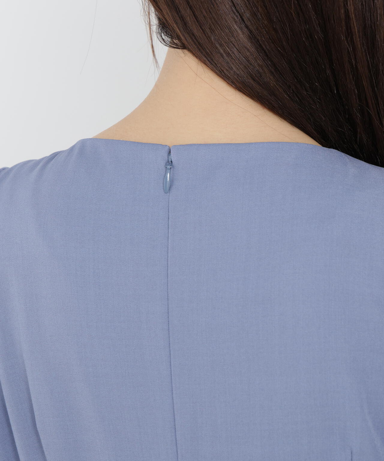 【6/5~6/7 オンライン限定2buy10%OFF対象】フロント釦ワンピース