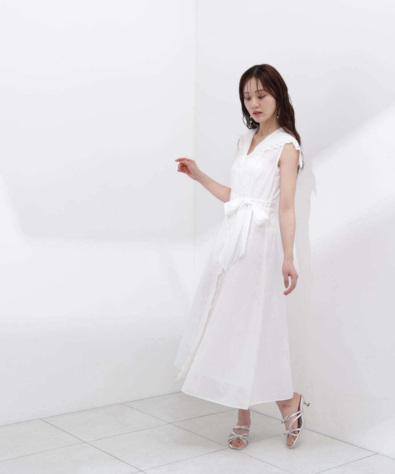 166cm B:78 W:56 H:83 S:24.5cm 着用サイズ:M