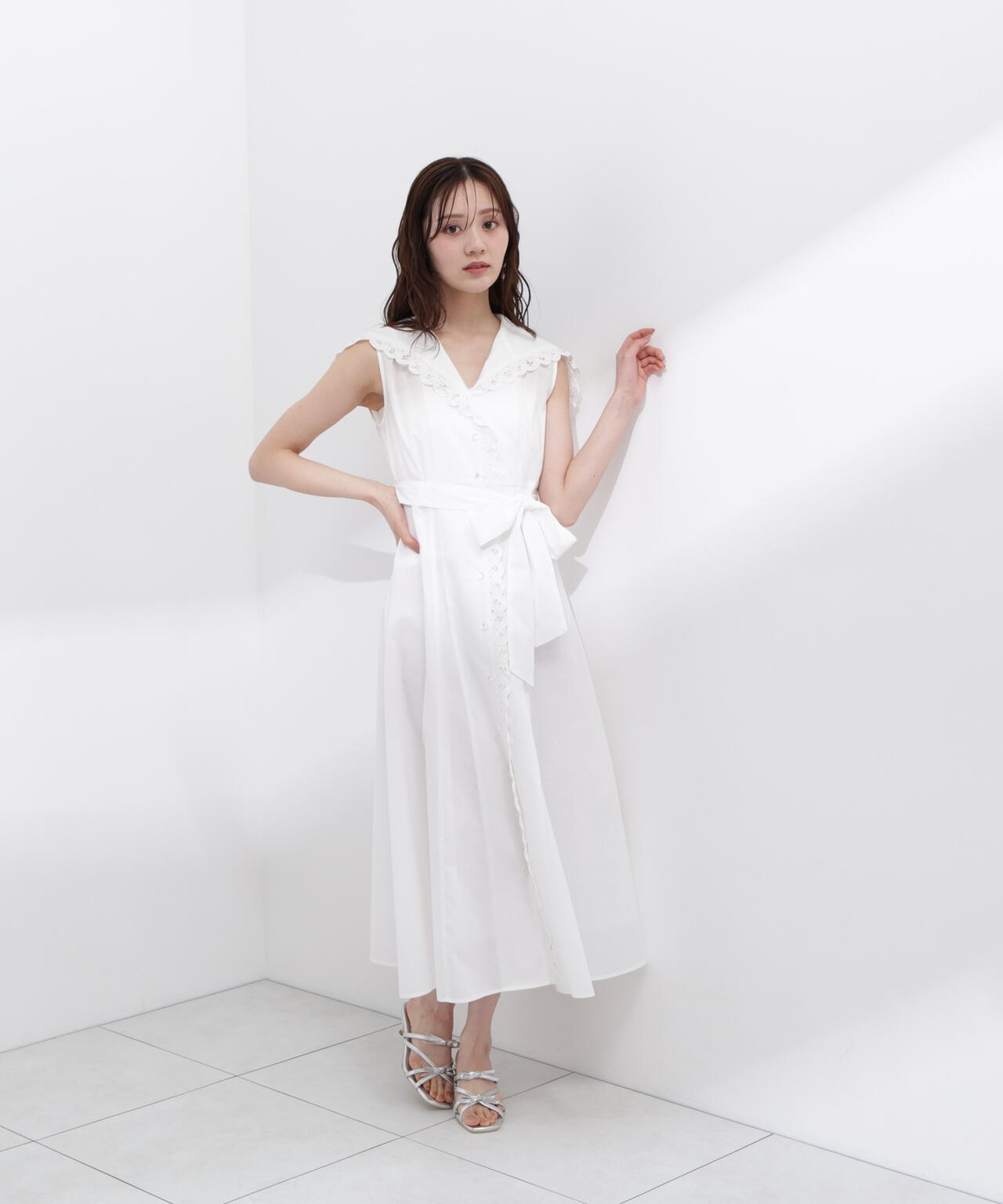 166cm B:78 W:56 H:83 S:24.5cm 着用サイズ:M