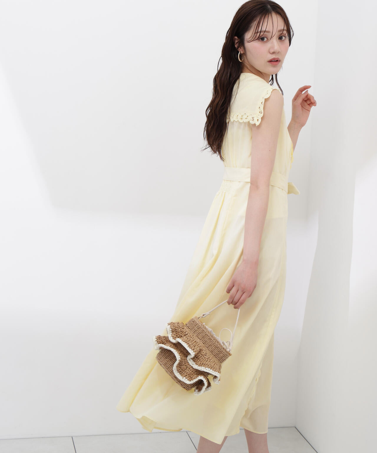 166cm B:78 W:56 H:83 S:24.5cm 着用サイズ:M