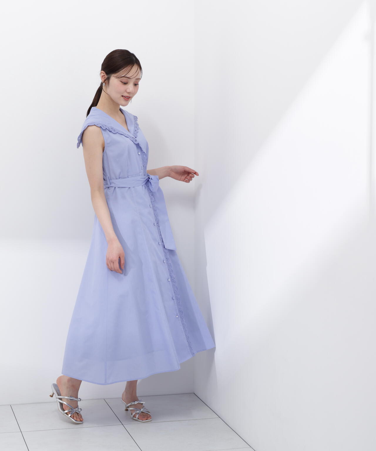 166cm B:78 W:56 H:83 S:24.5cm 着用サイズ:M