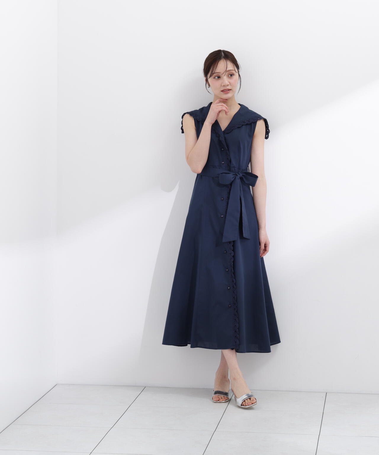 166cm B:78 W:56 H:83 S:24.5cm 着用サイズ:M