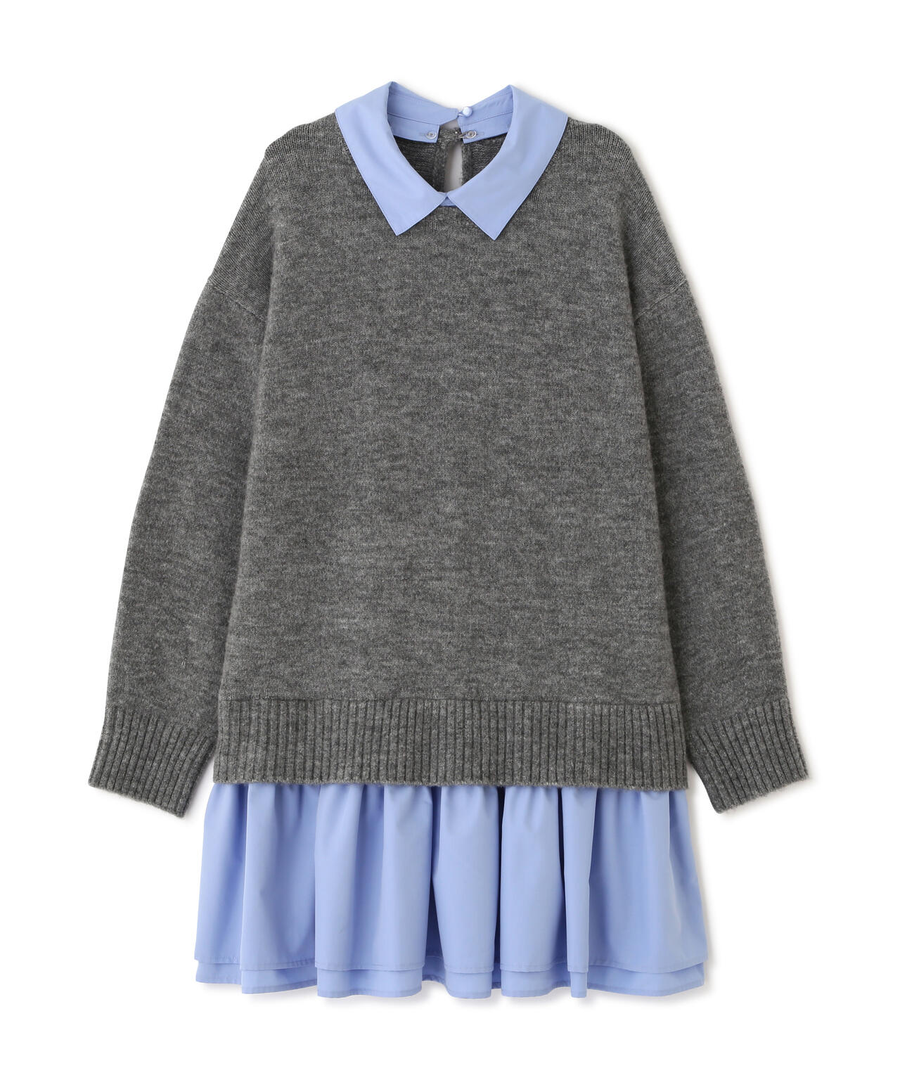 《EDIT COLOGNE》レイヤードミニワンピース