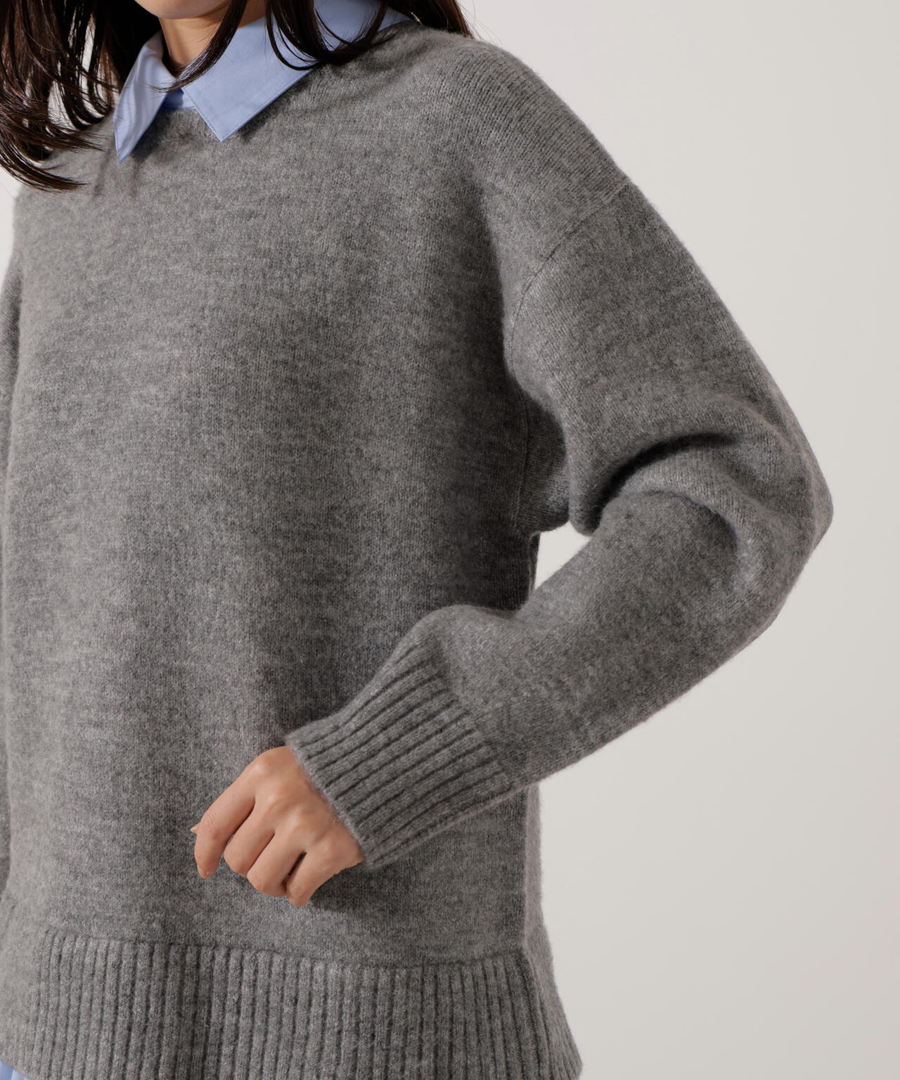 【加藤栞さん着用】《EDIT COLOGNE》レイヤードミニワンピース