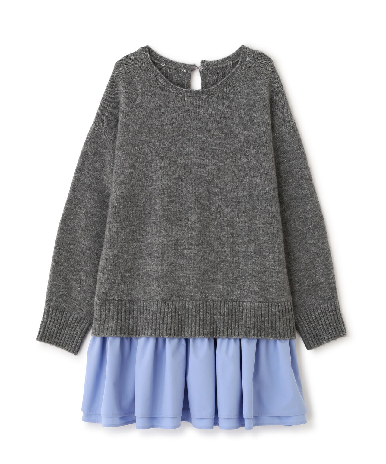 《EDIT COLOGNE》レイヤードミニワンピース