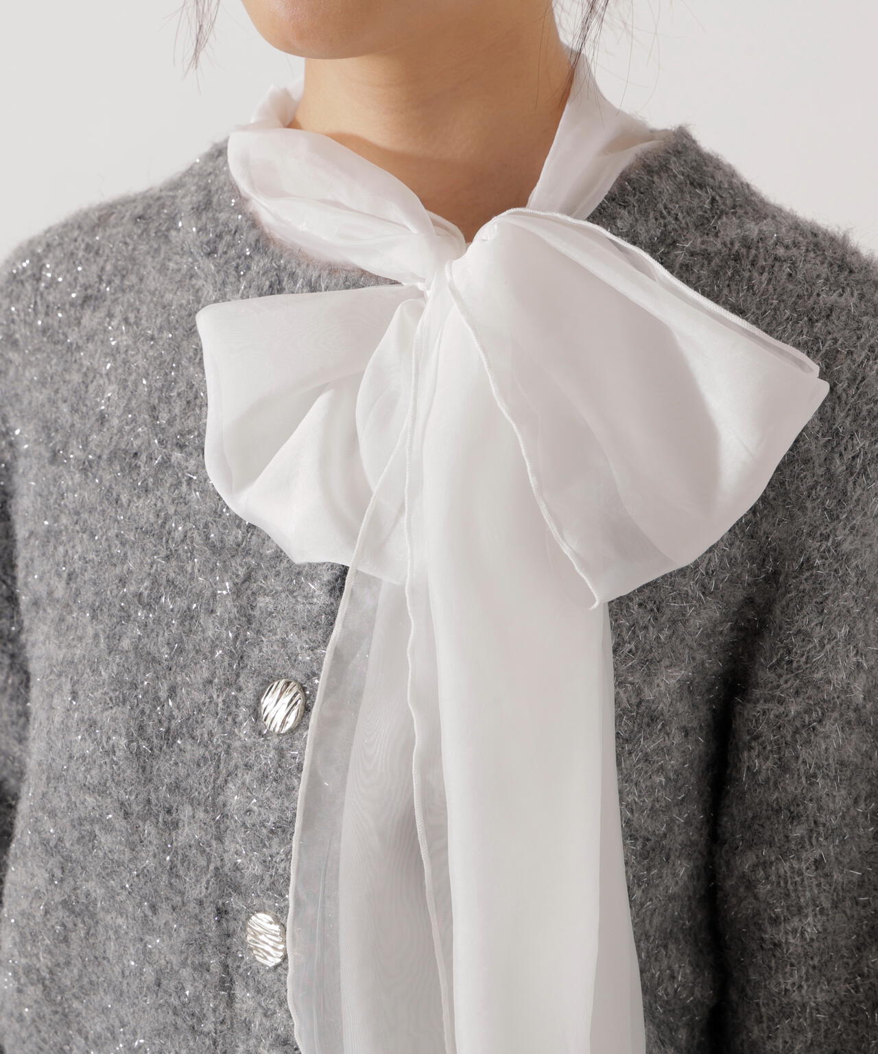 《EDIT COLOGNE》サイドリボンニットSETUP