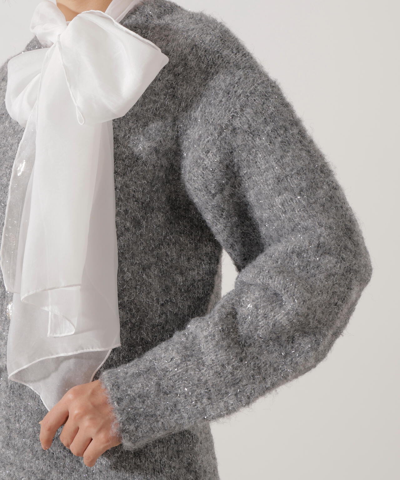 《EDIT COLOGNE》サイドリボンニットSETUP