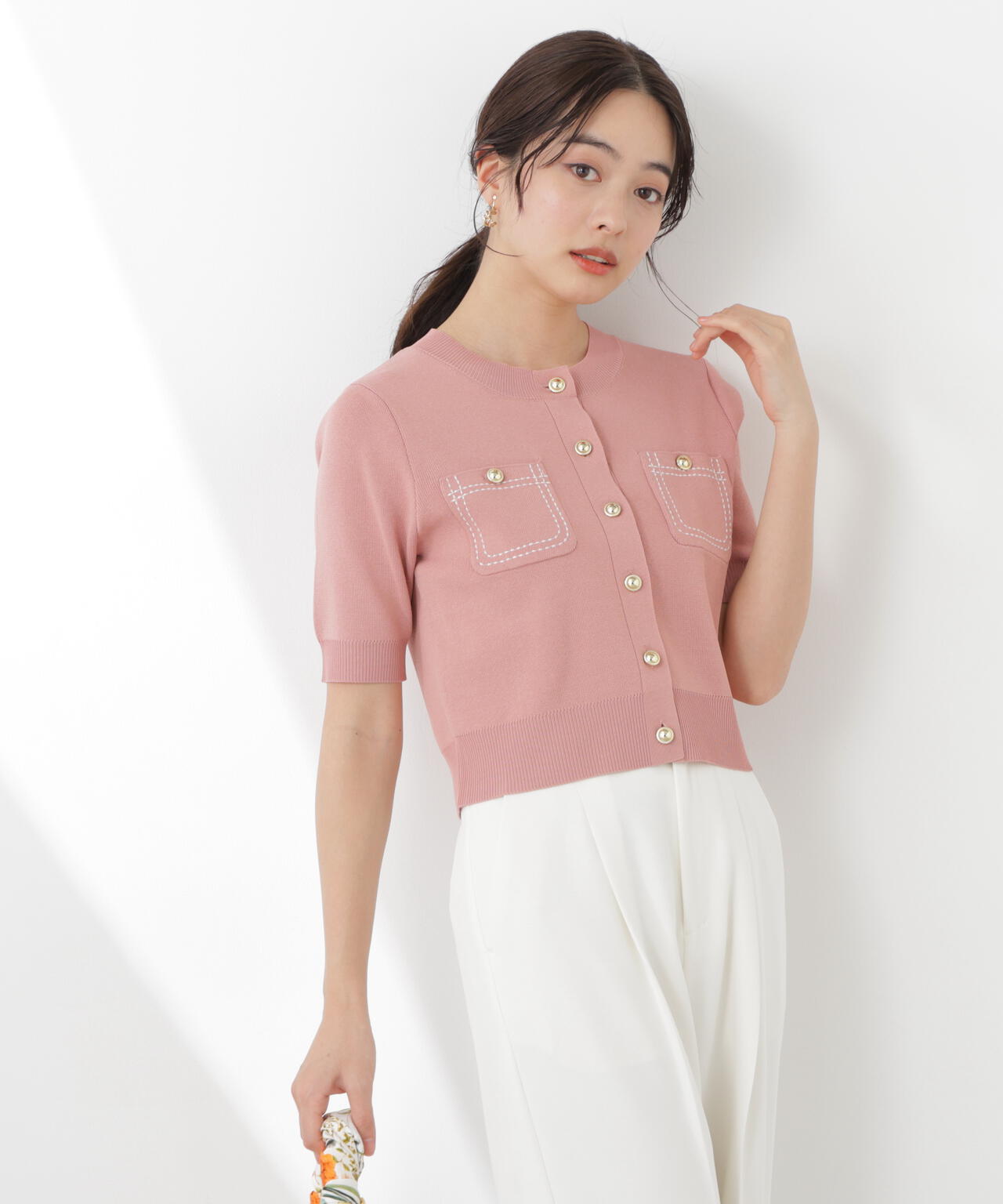 165cm B:82 W:59 H:86 S:25cm 着用サイズ:M