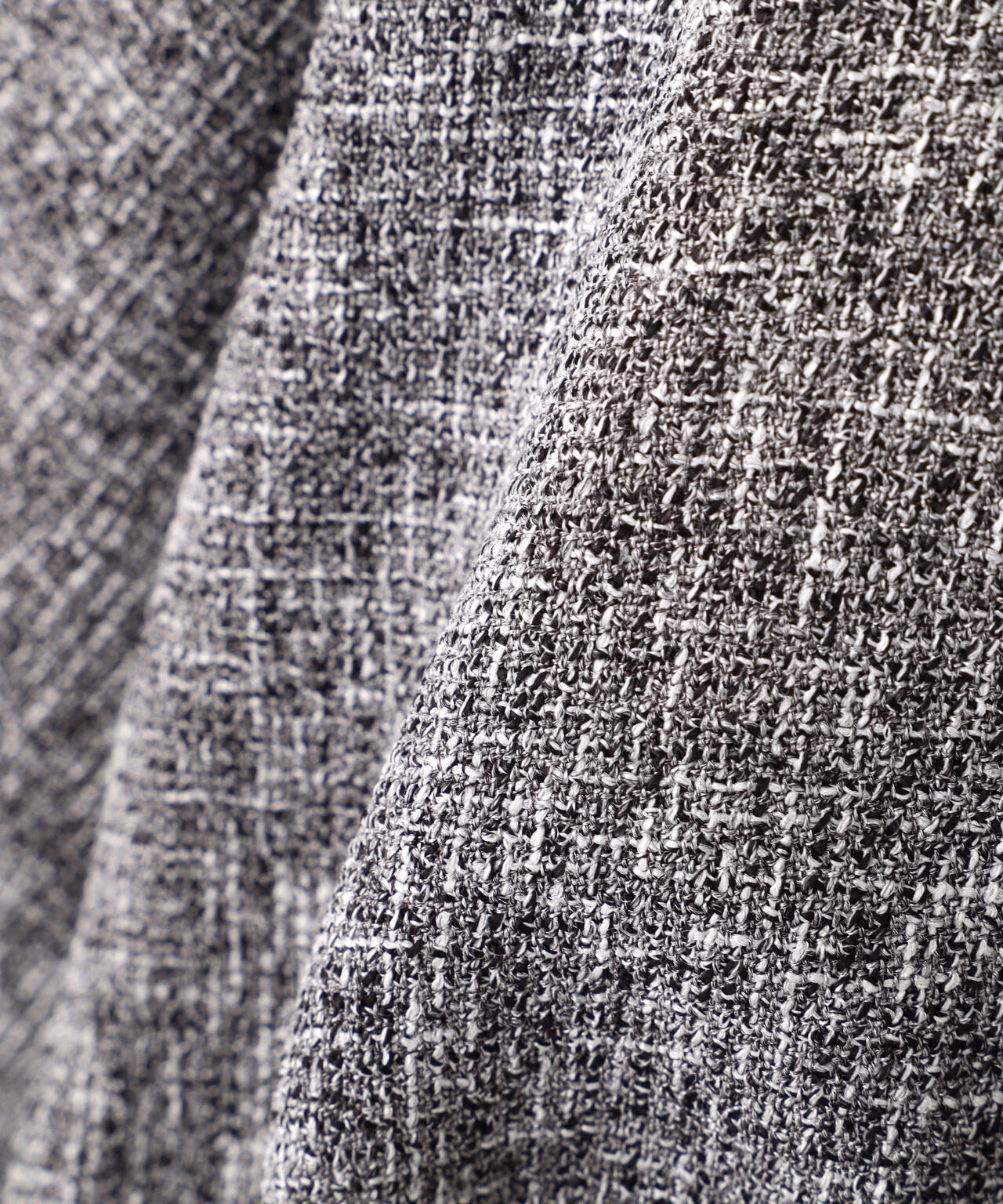 スプリングツイードブルゾン