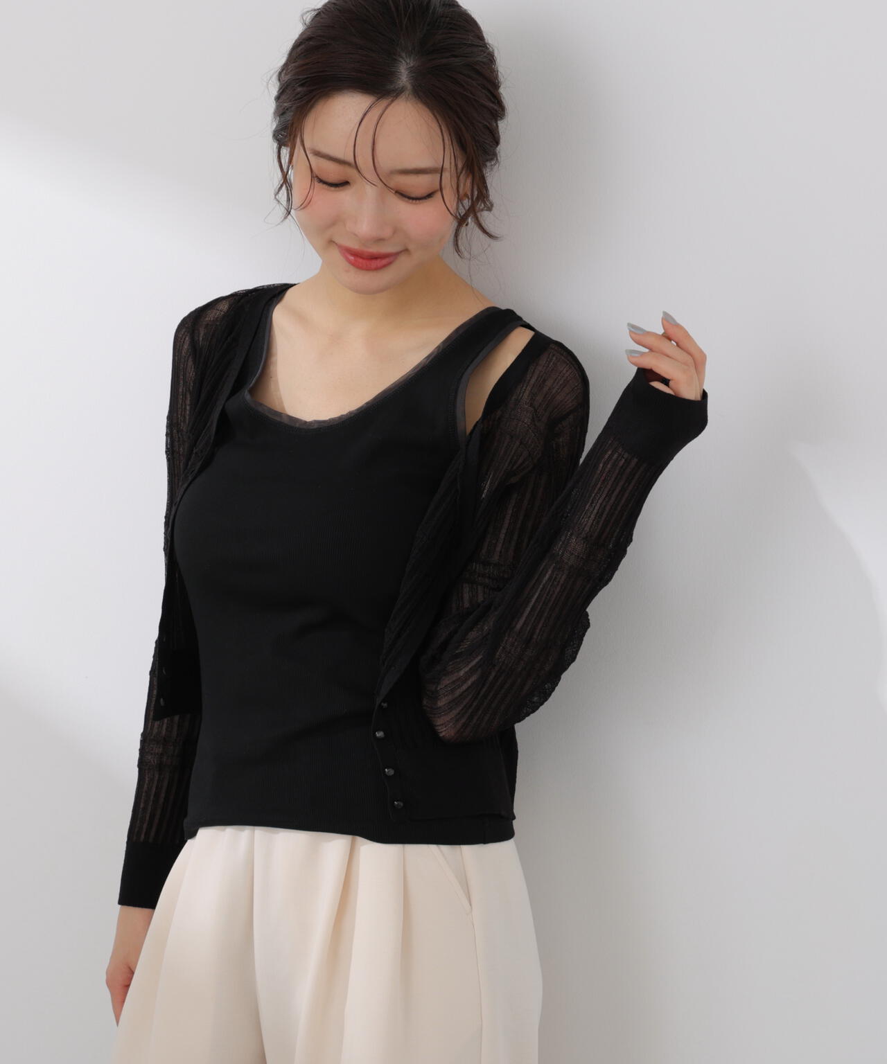 165cm 着用サイズ:FR