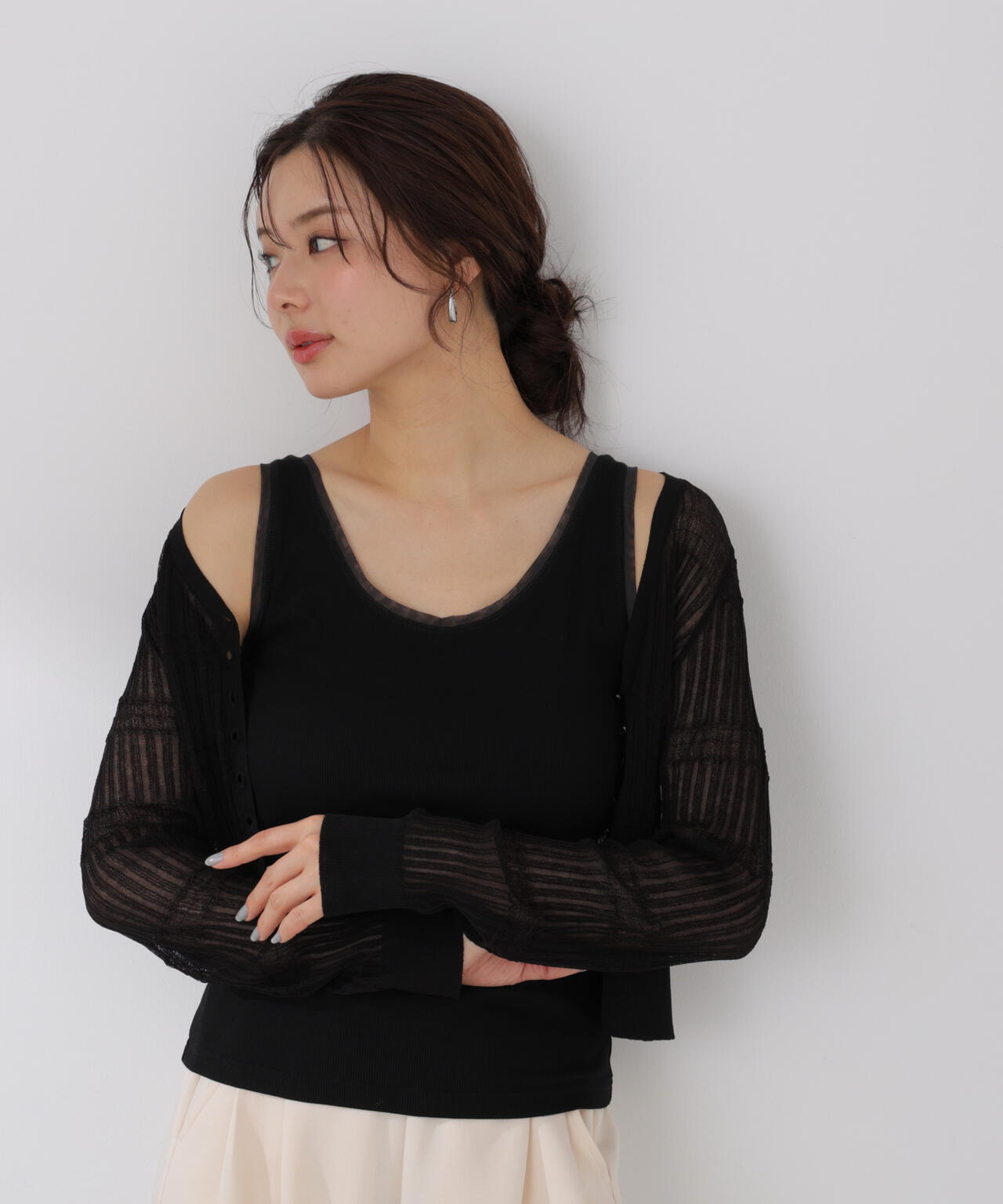 165cm 着用サイズ:FR
