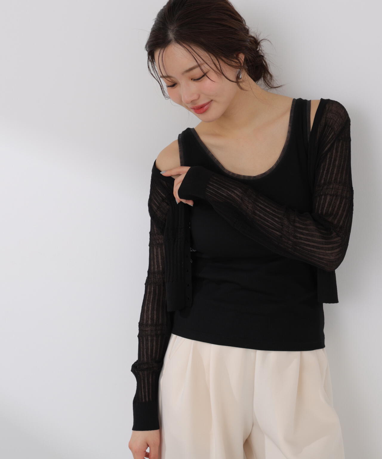 165cm 着用サイズ:FR