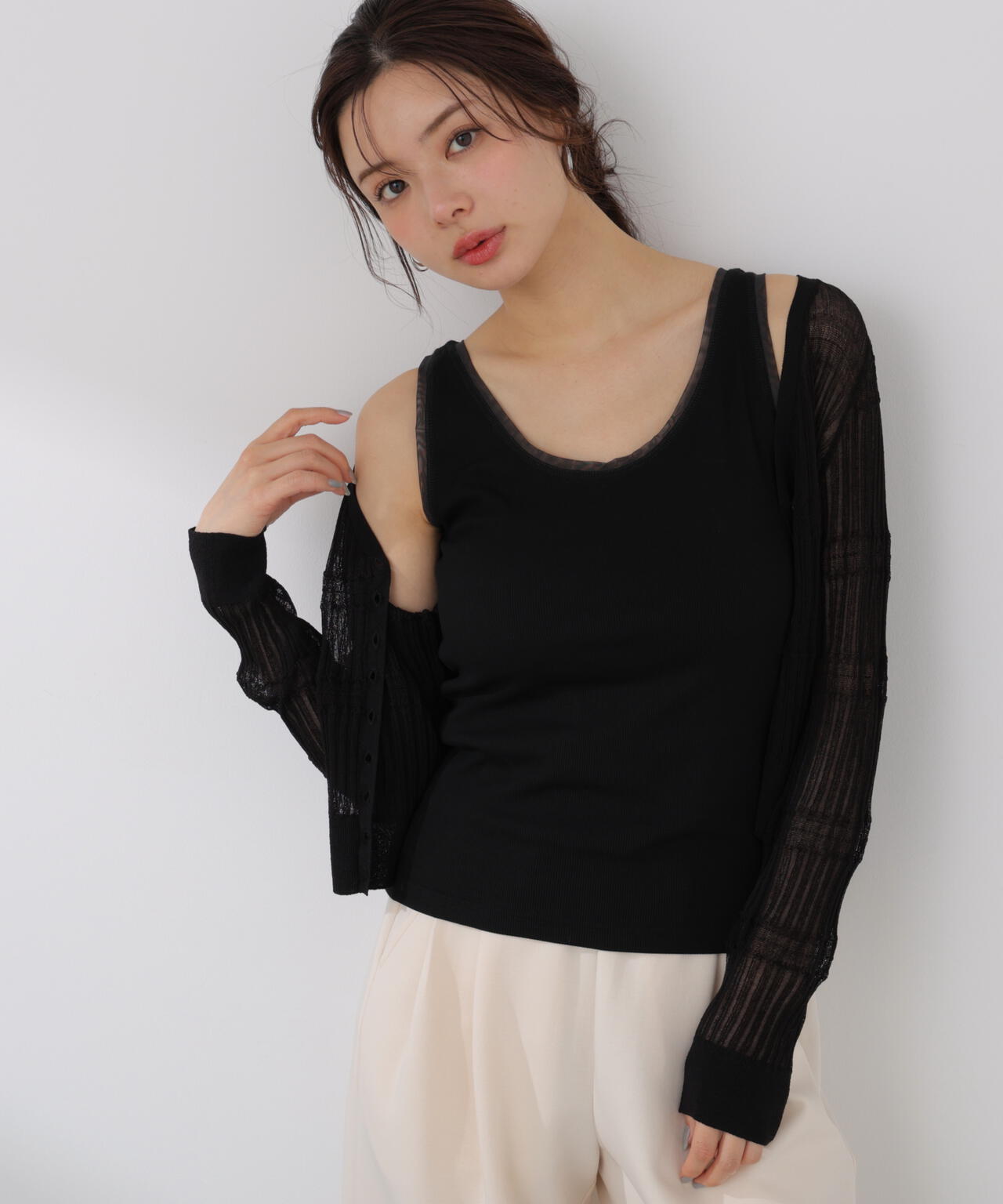 165cm 着用サイズ:FR