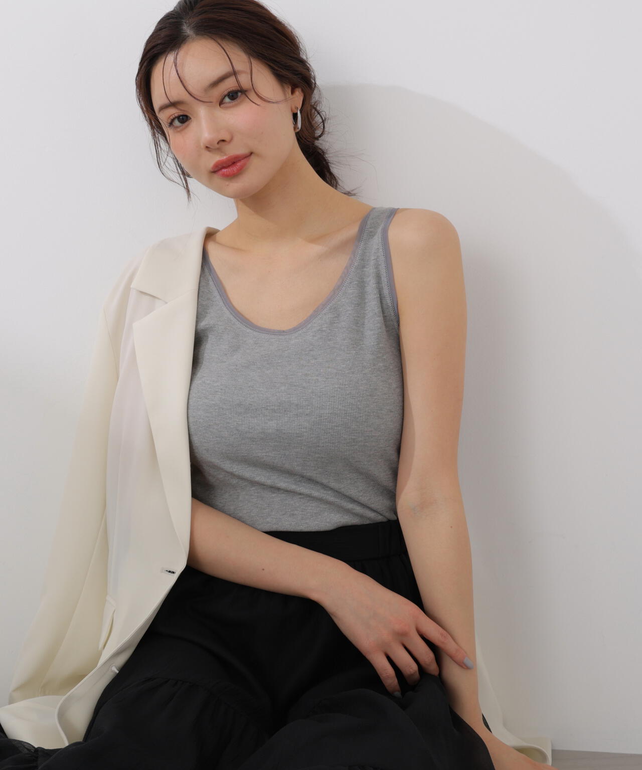 165cm 着用サイズ:FR
