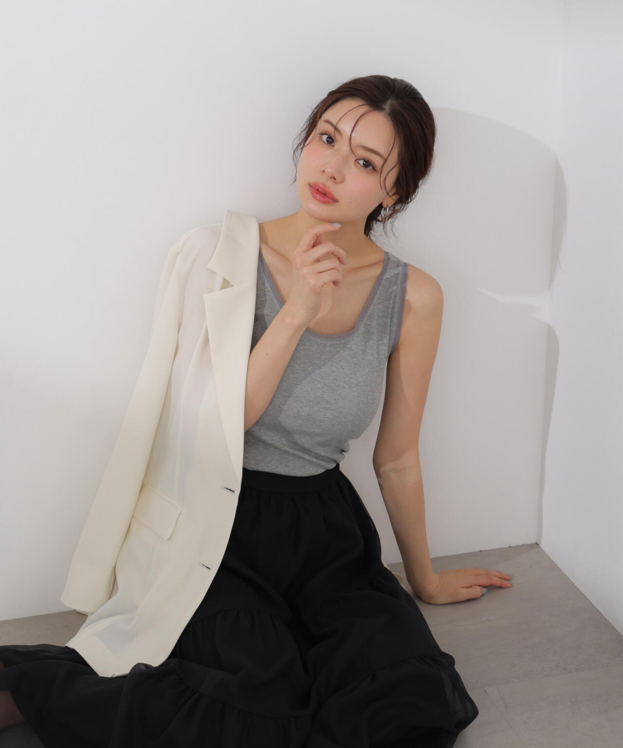 165cm 着用サイズ:FR