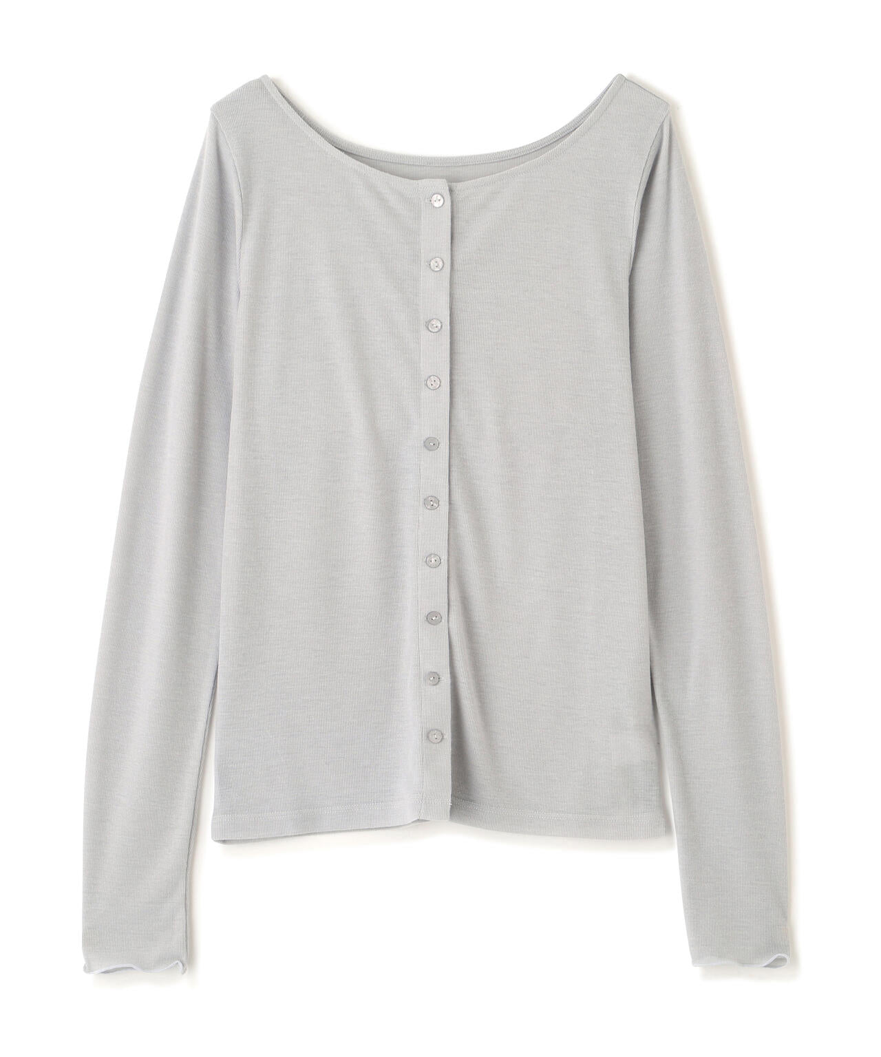 〈a/mie〉シアーカットソー