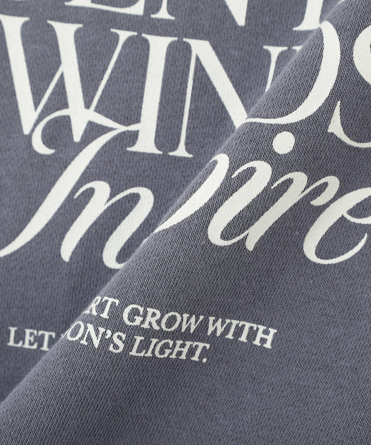 <ウォッシャブル>〈a/mie〉ラグランロゴトップス