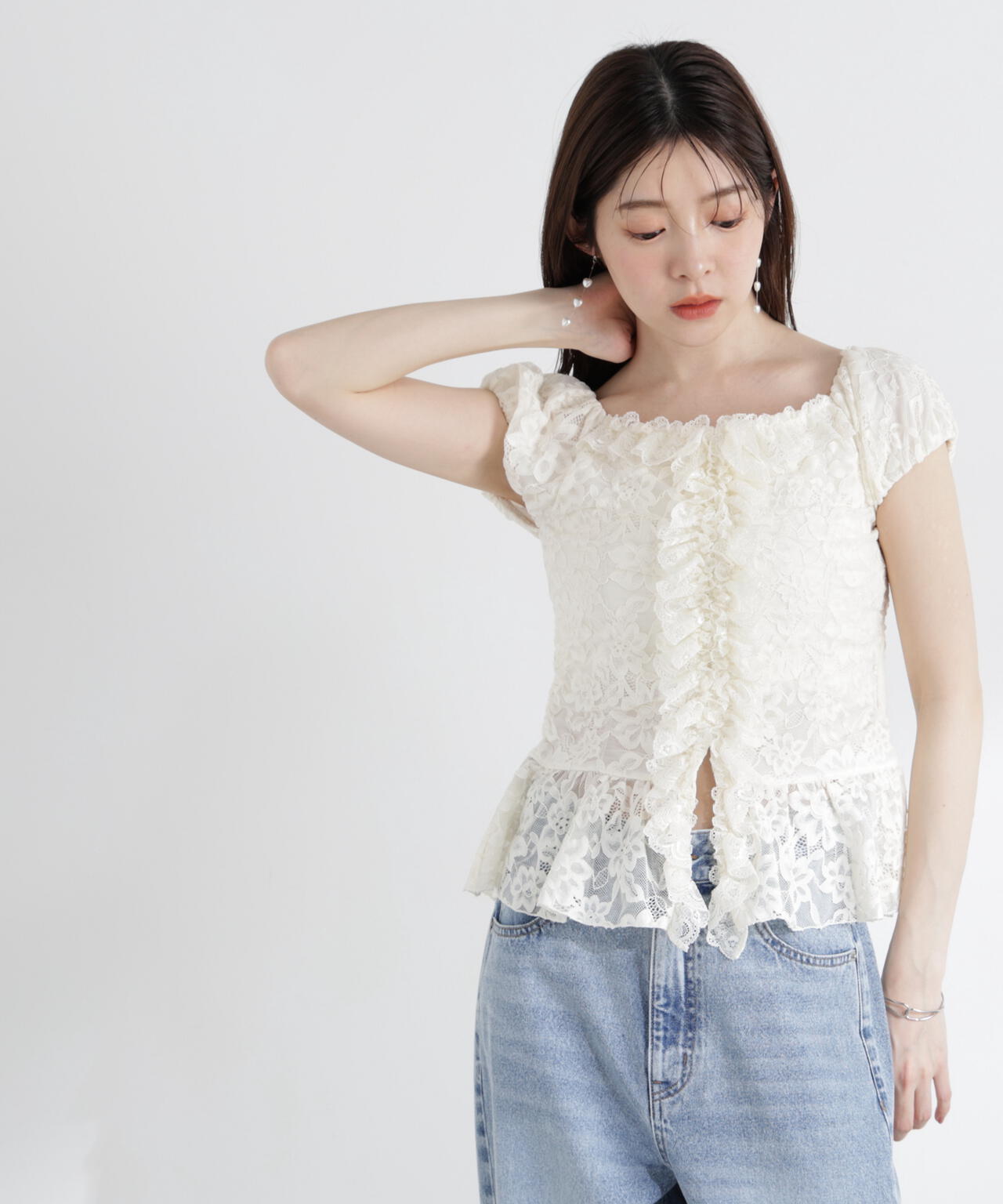 167cm 着用サイズ:FR