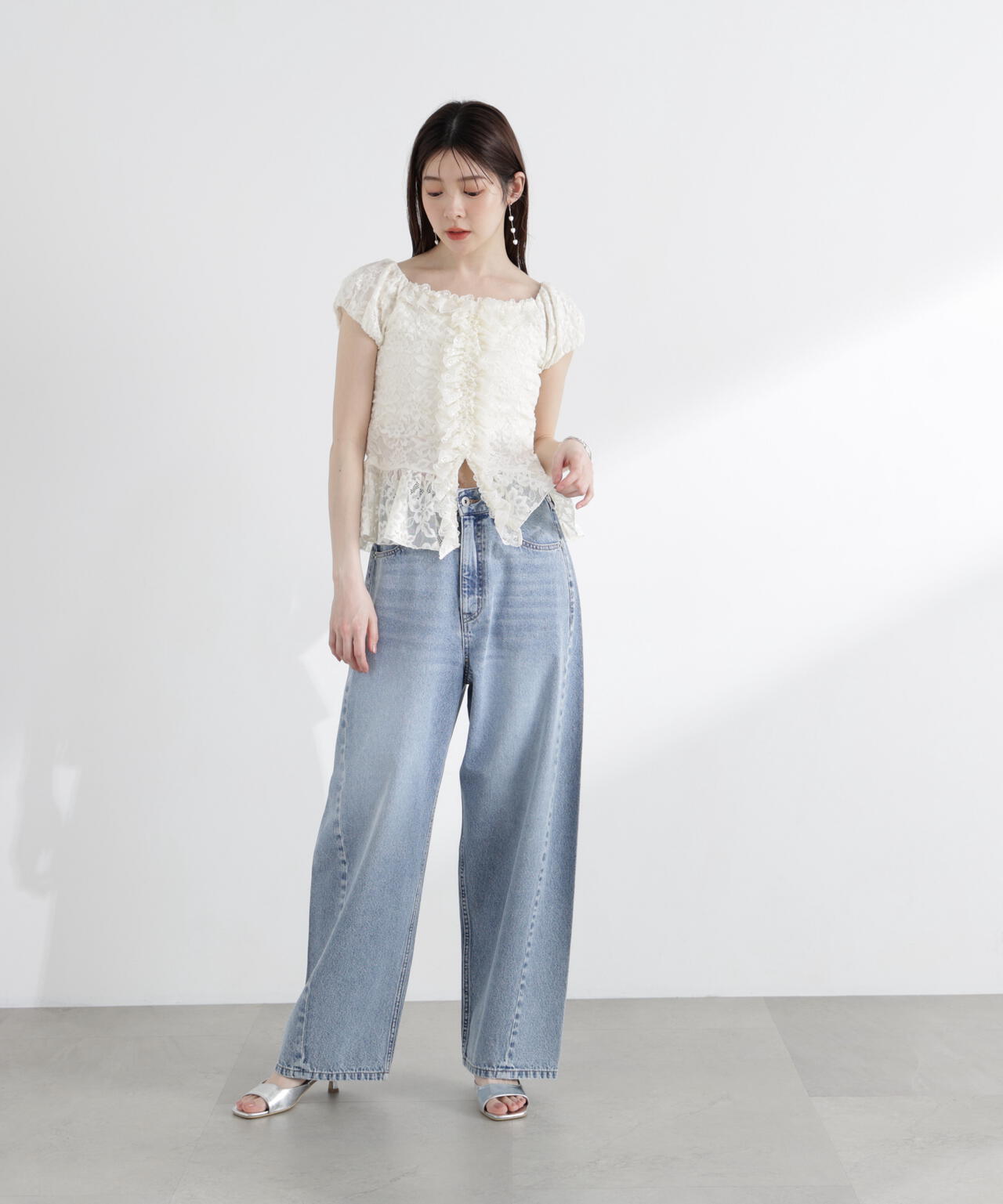 167cm 着用サイズ:FR