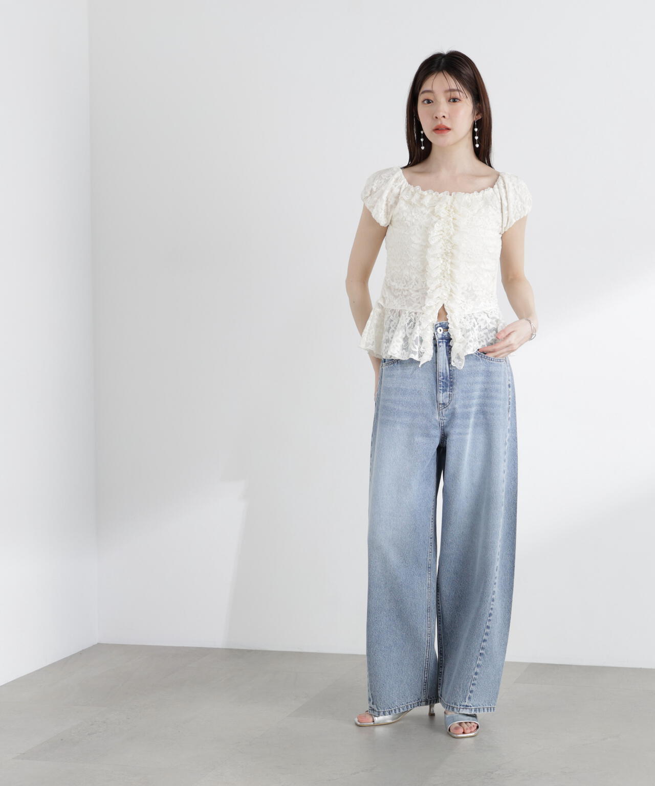 167cm 着用サイズ:FR