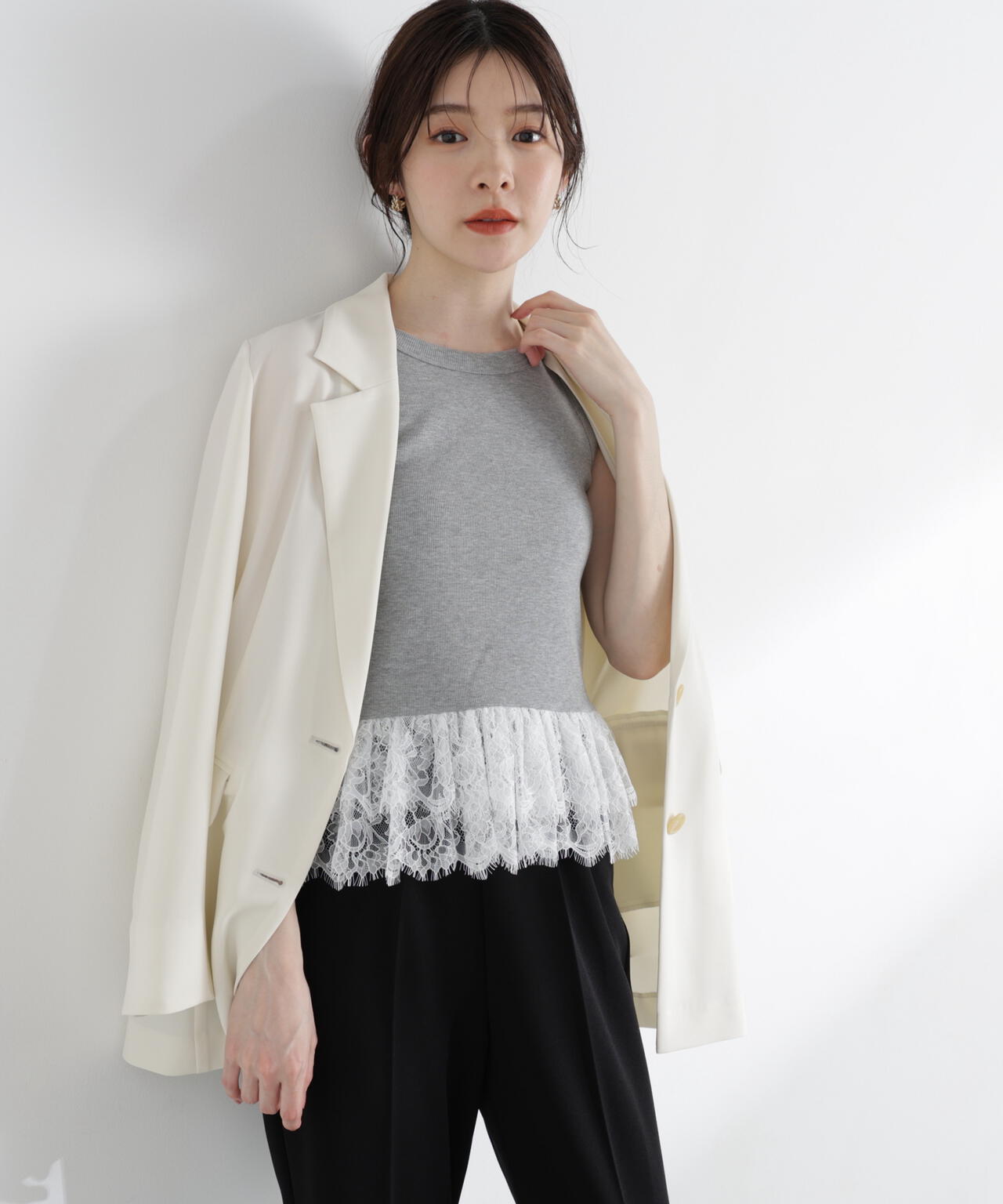 167cm 着用サイズ:FR
