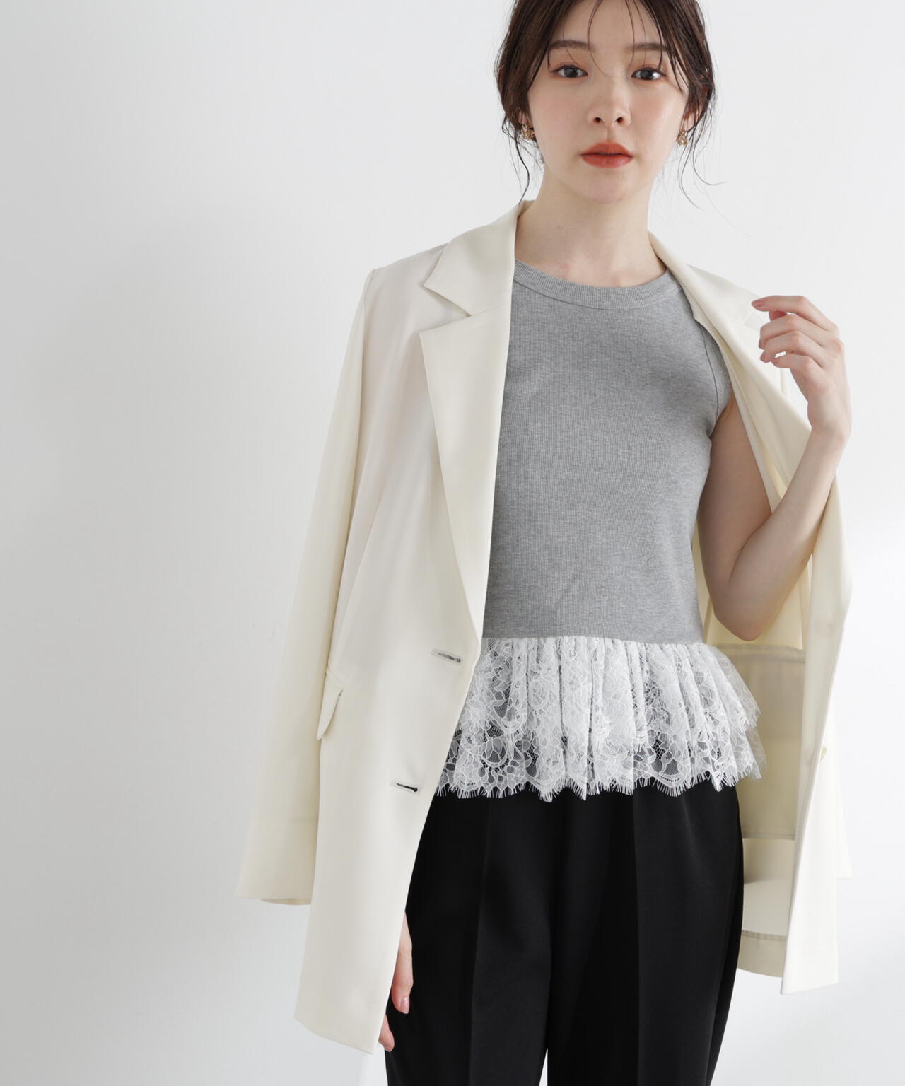 167cm 着用サイズ:FR