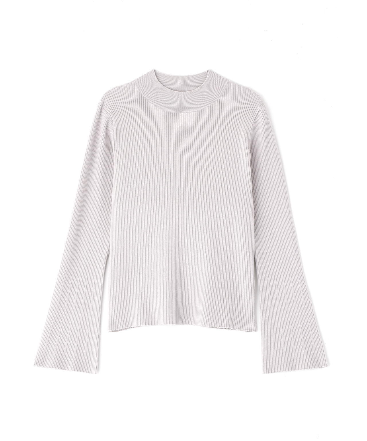 モックネックベーシックニット