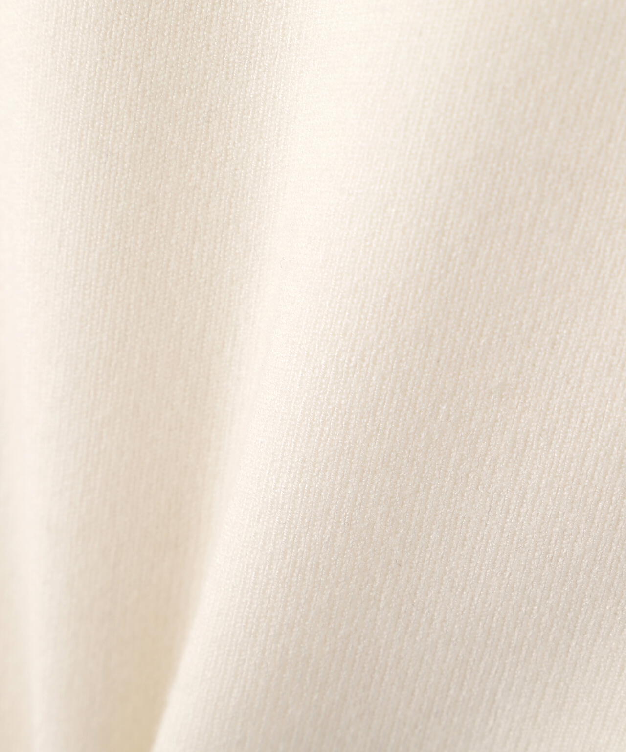 サイドリボン総針ニット【ブルー:official site・有楽町マルイ限定】