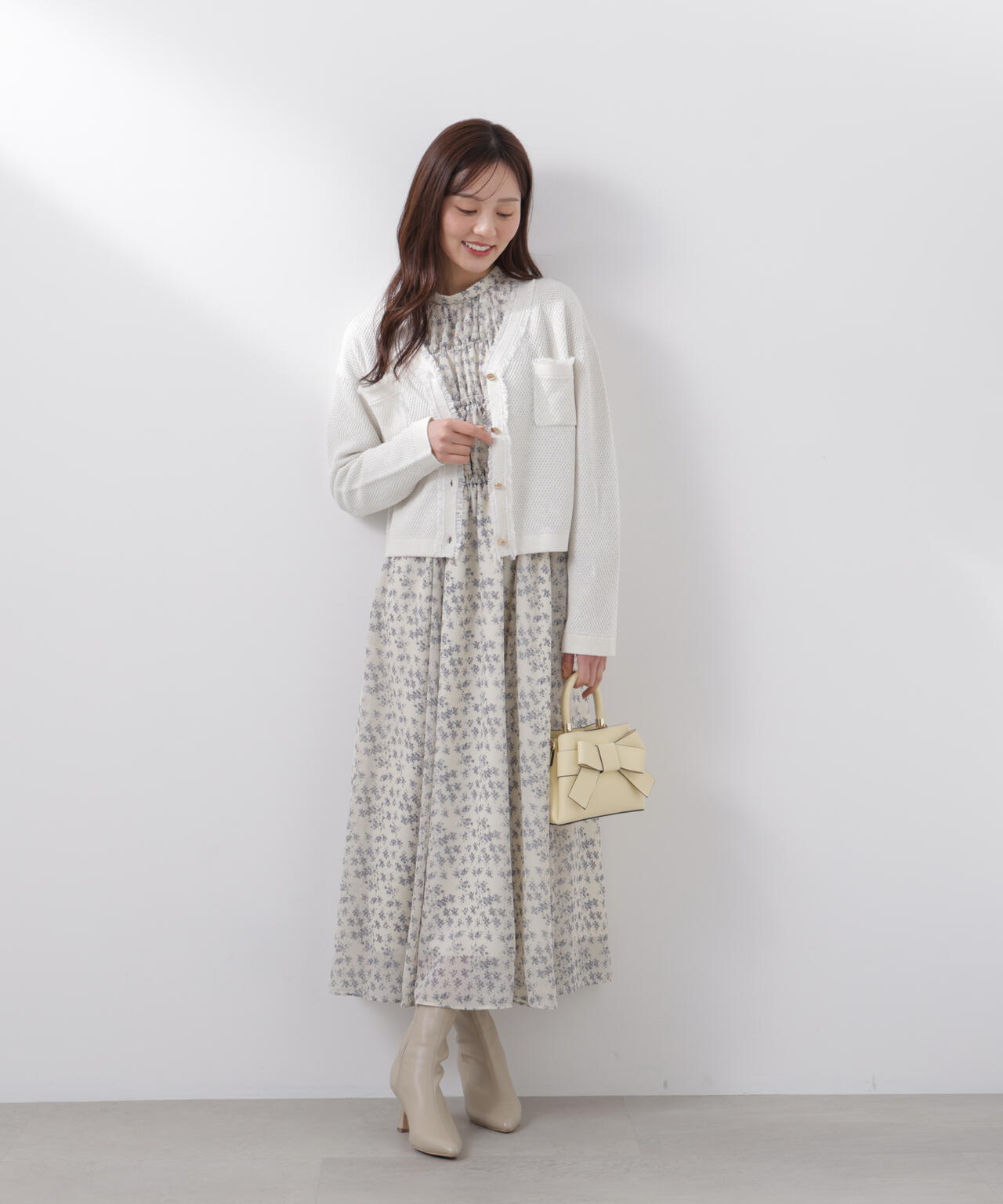 166cm B:78 W:56 H:83 S:24.5cm 着用サイズ:FR