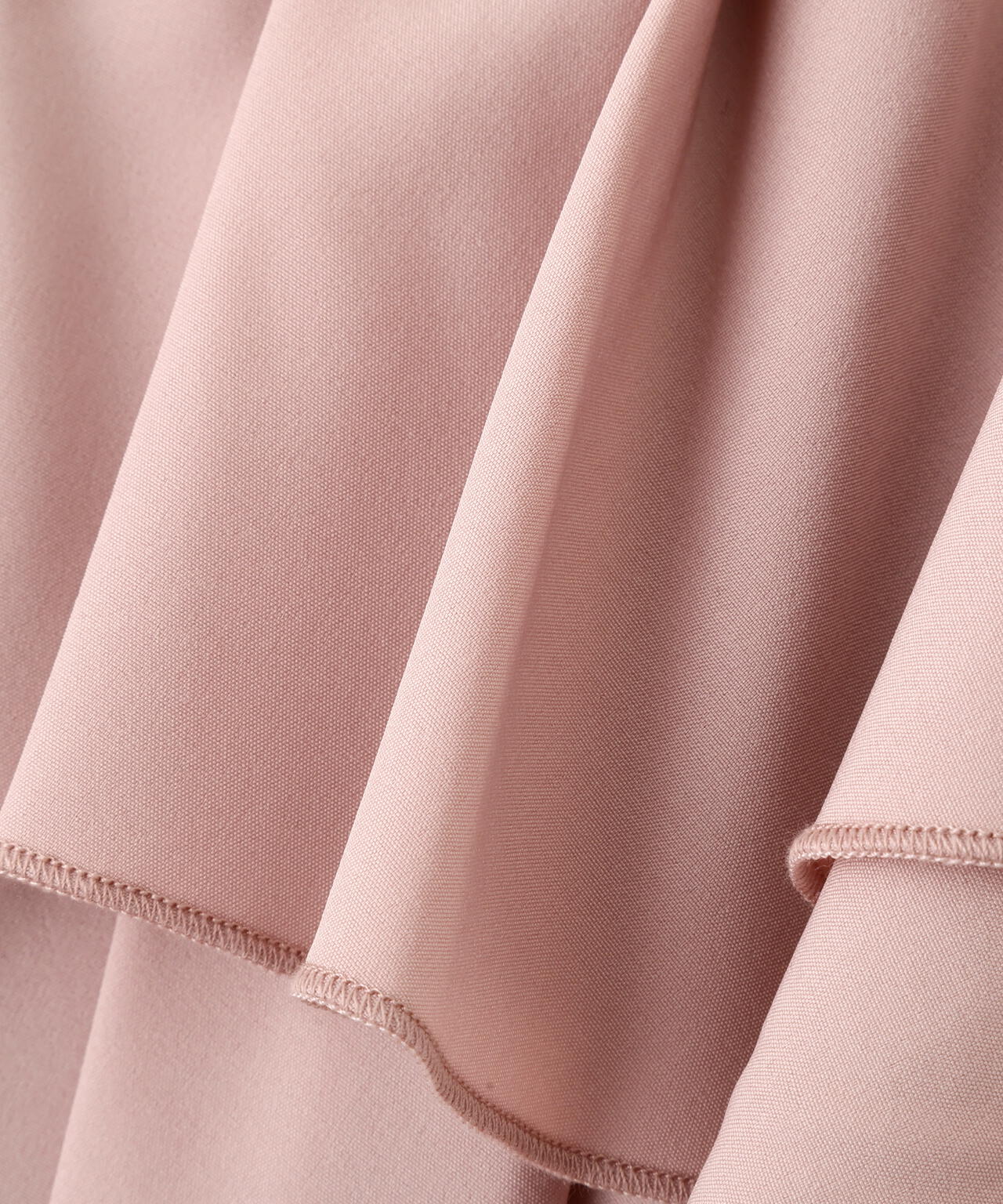 ボリュームラッフルニット【ピンク×ピンク:official site・一部店舗限定】