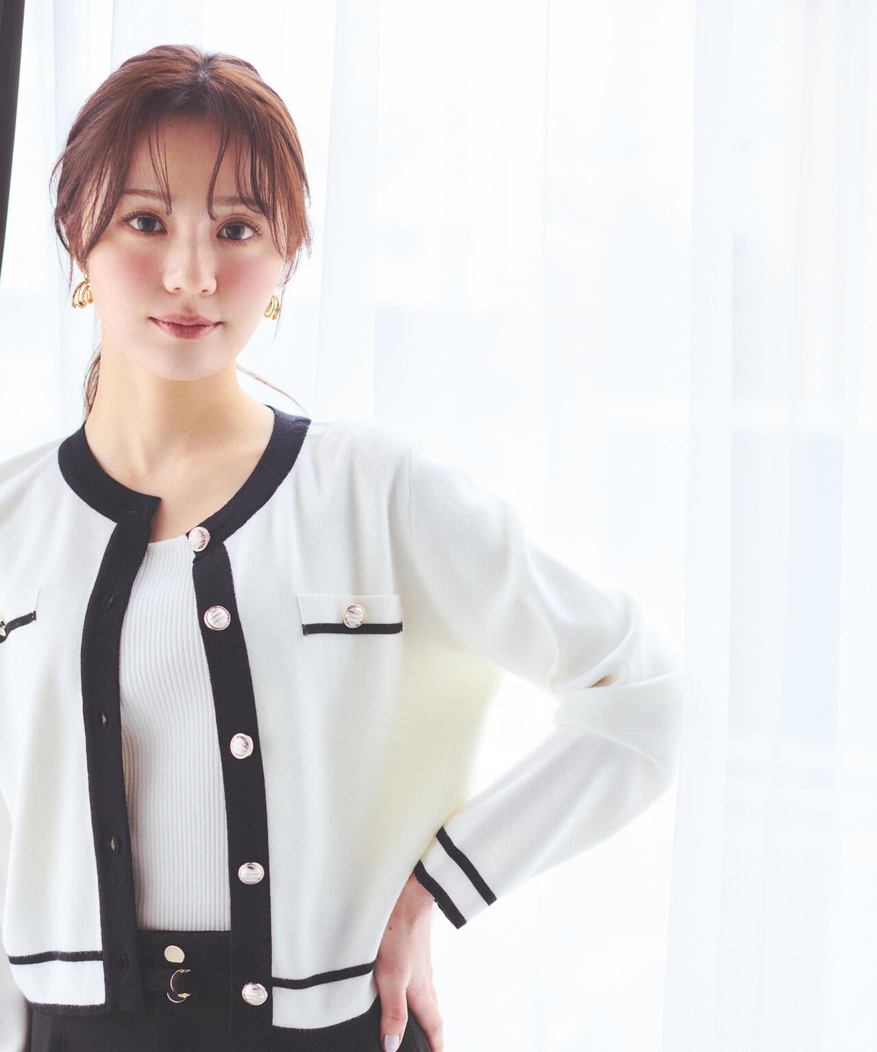 バイカラーアンサンブル