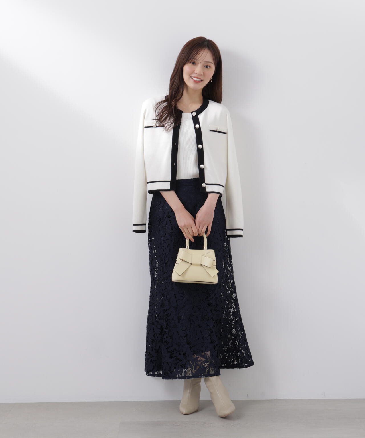 バイカラーアンサンブル