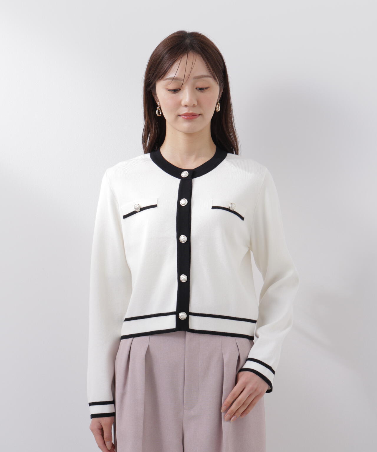 バイカラーアンサンブル