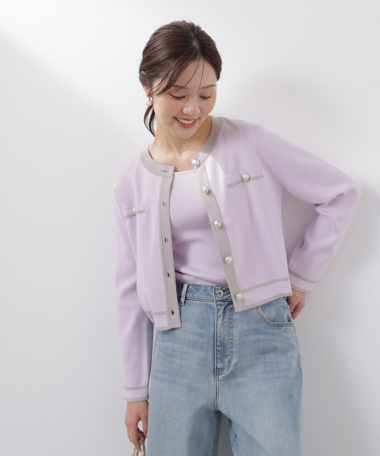 バイカラーアンサンブル