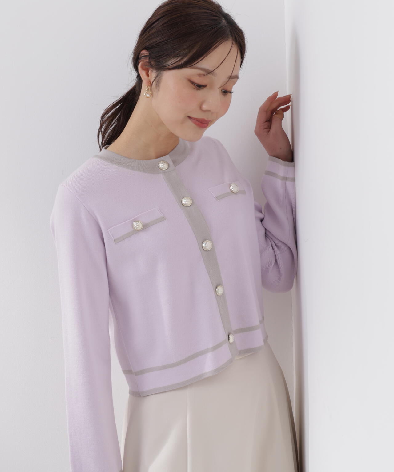 バイカラーアンサンブル