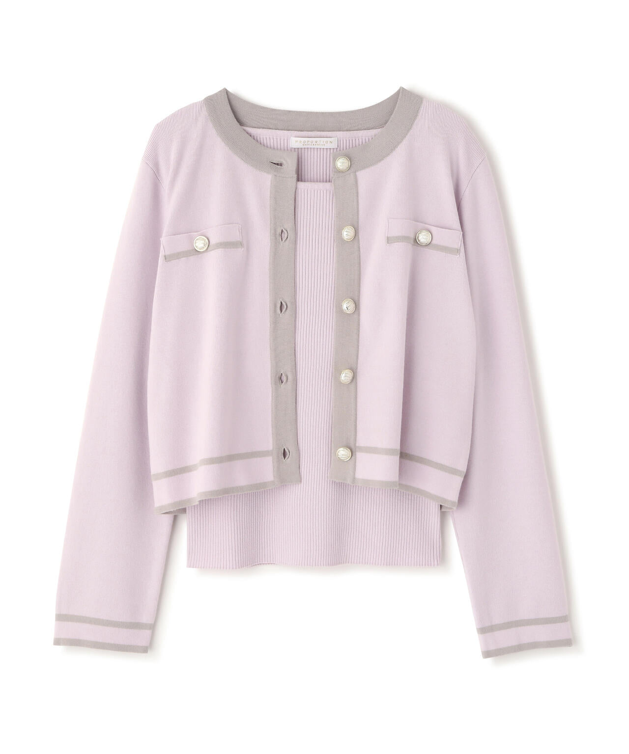 バイカラーアンサンブル