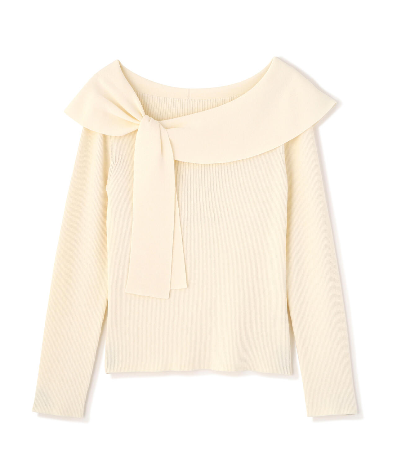 <ウォッシャブル/UV>アシメケープニットトップス