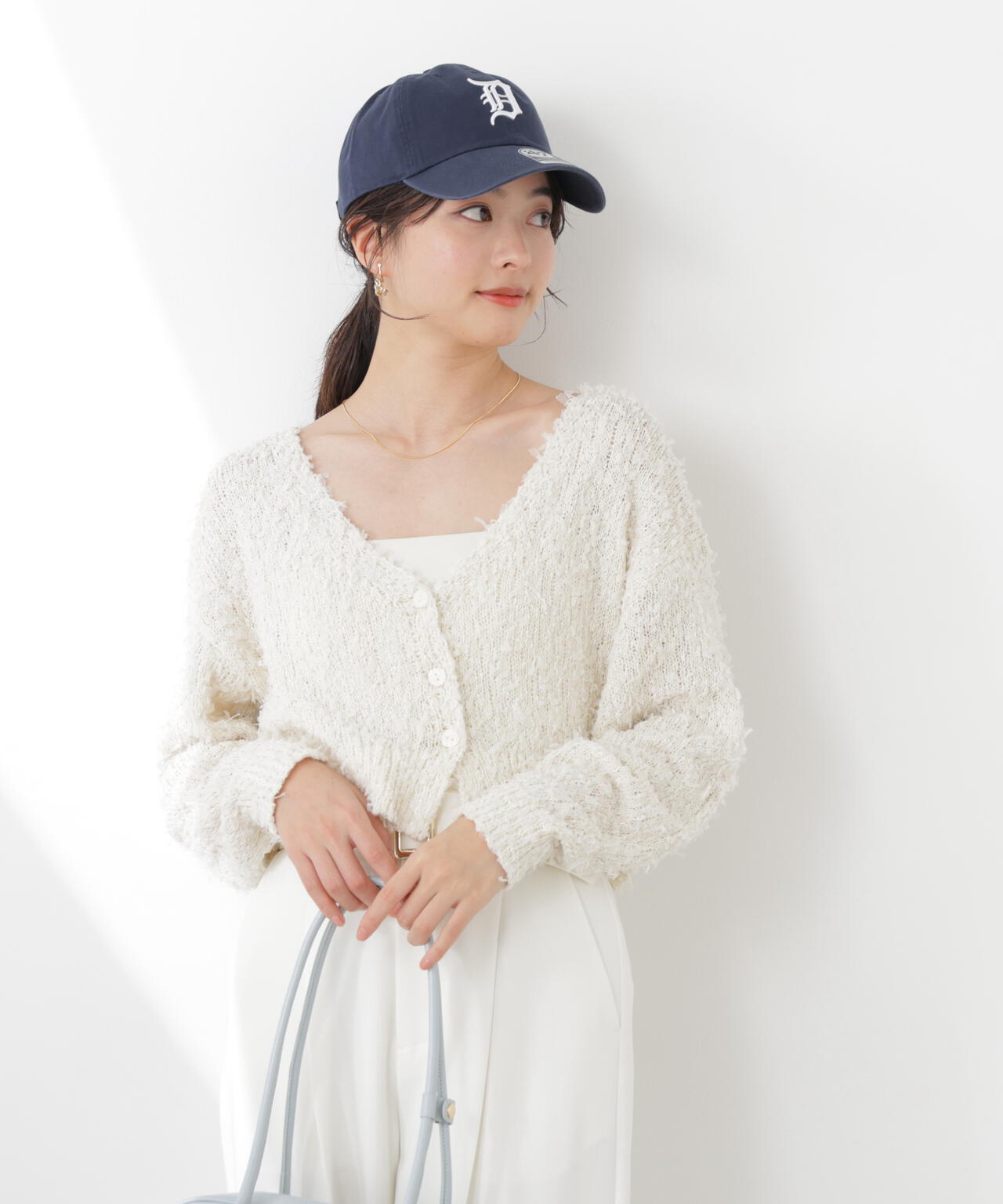 テープヤーンカーディガン【WEB・一部店舗限定】