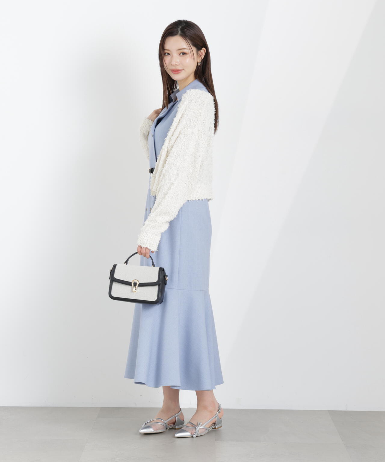 テープヤーンカーディガン【WEB・一部店舗限定】