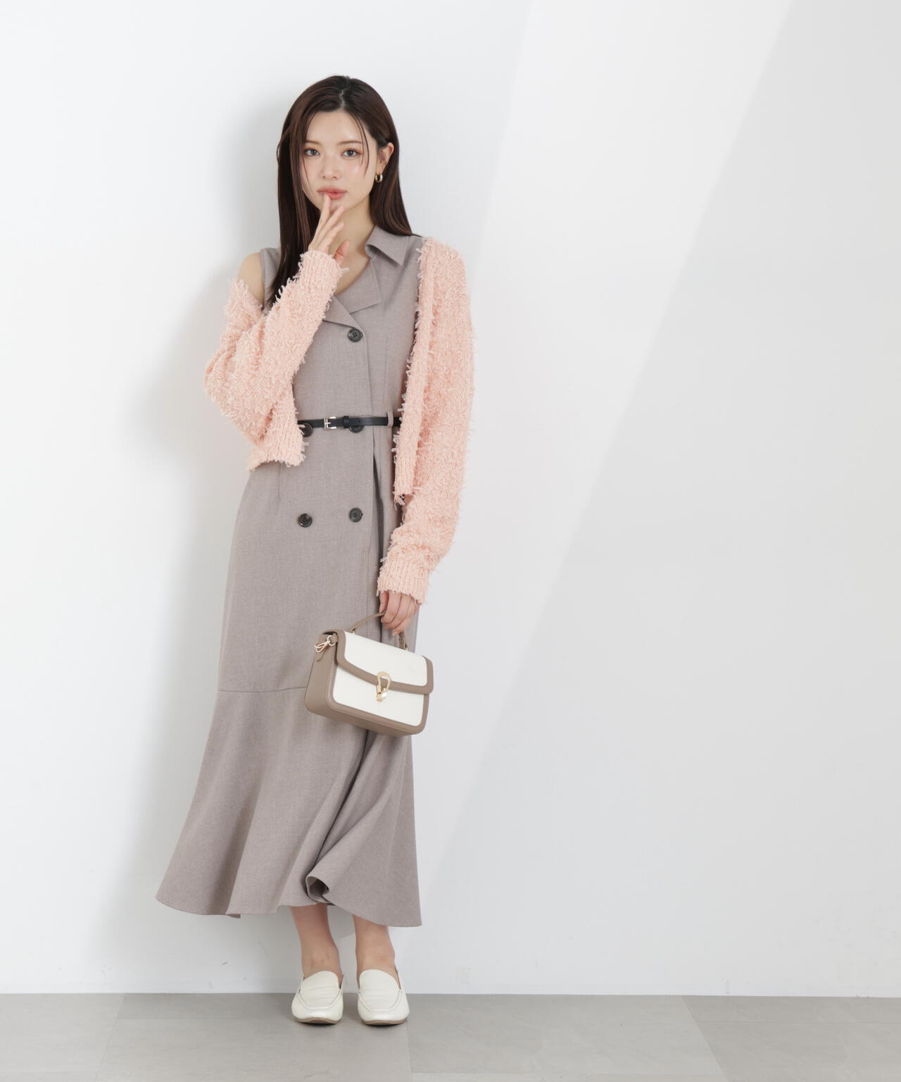 テープヤーンカーディガン【WEB・一部店舗限定】