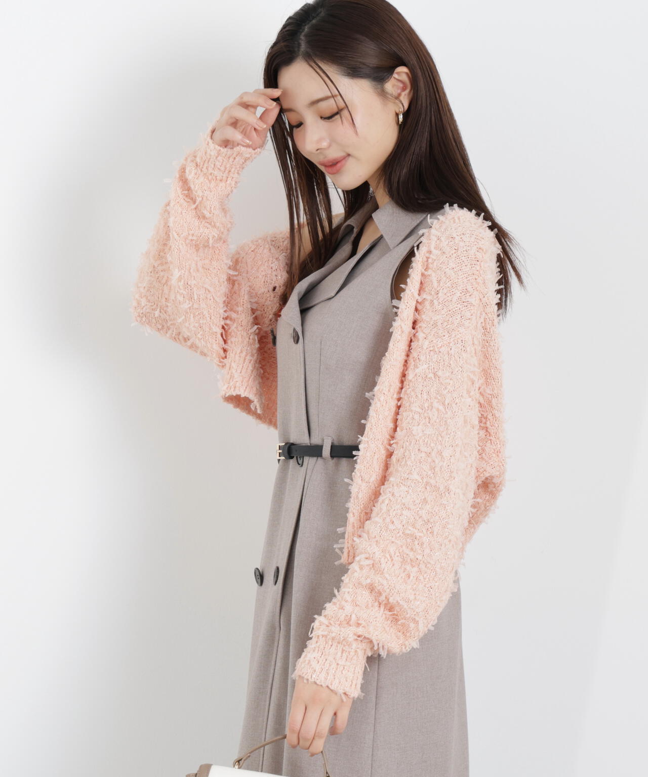 テープヤーンカーディガン【WEB・一部店舗限定】