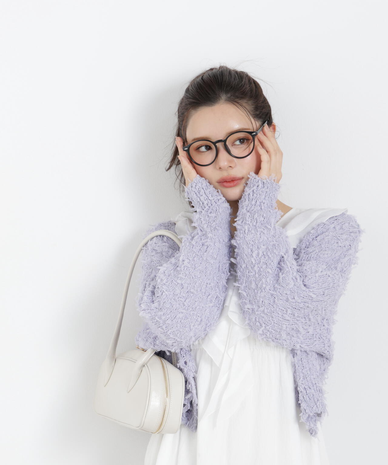 テープヤーンカーディガン【WEB・一部店舗限定】