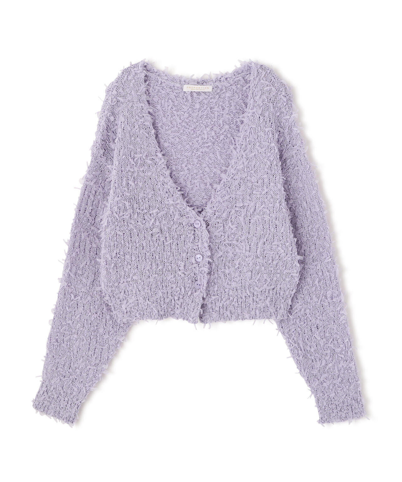 テープヤーンカーディガン【WEB・一部店舗限定】