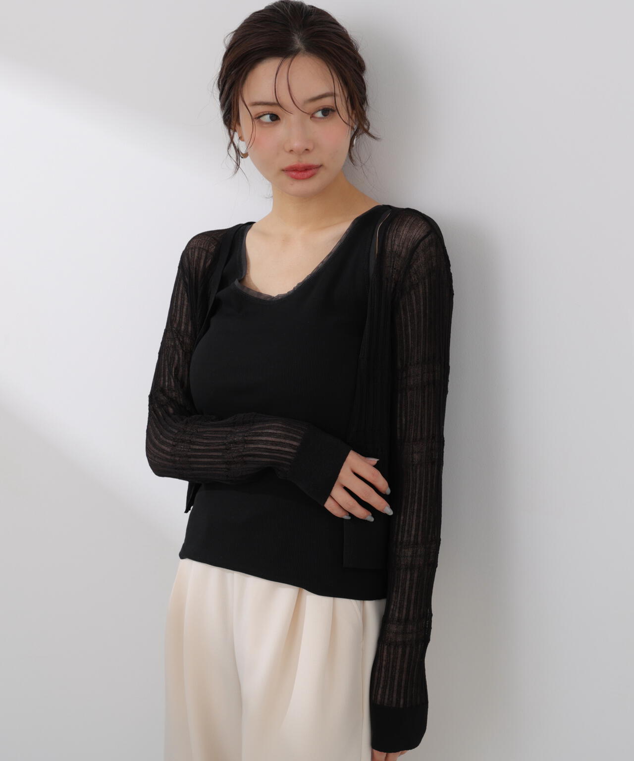165cm 着用サイズ:FR