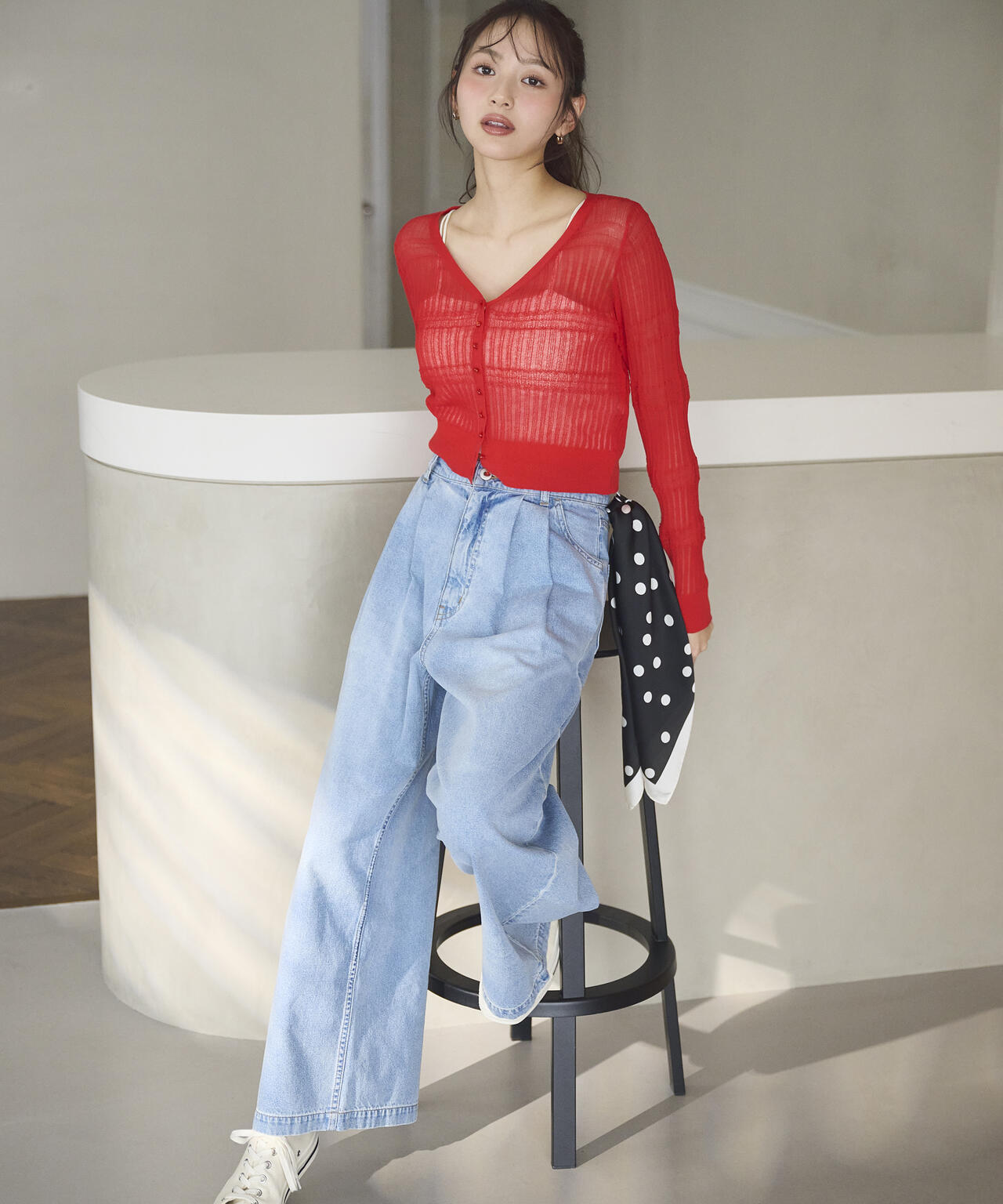 165cm 着用サイズ:FR