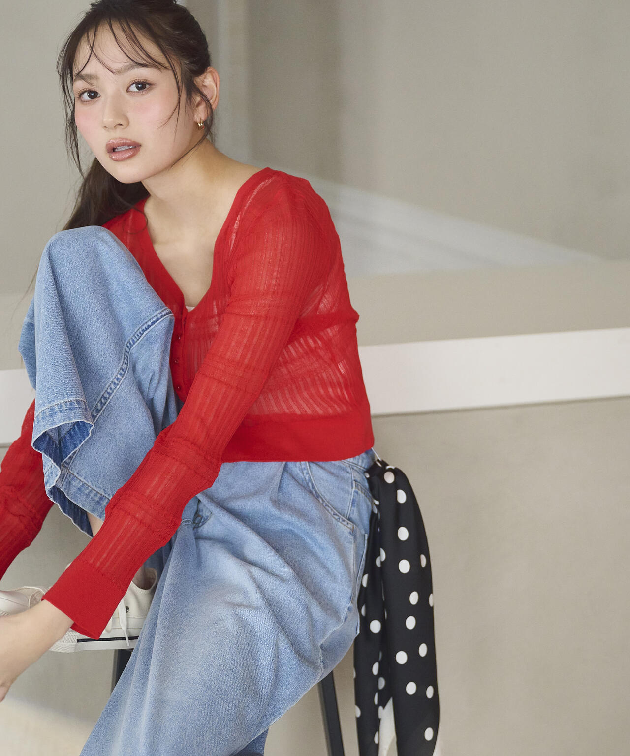 165cm 着用サイズ:FR
