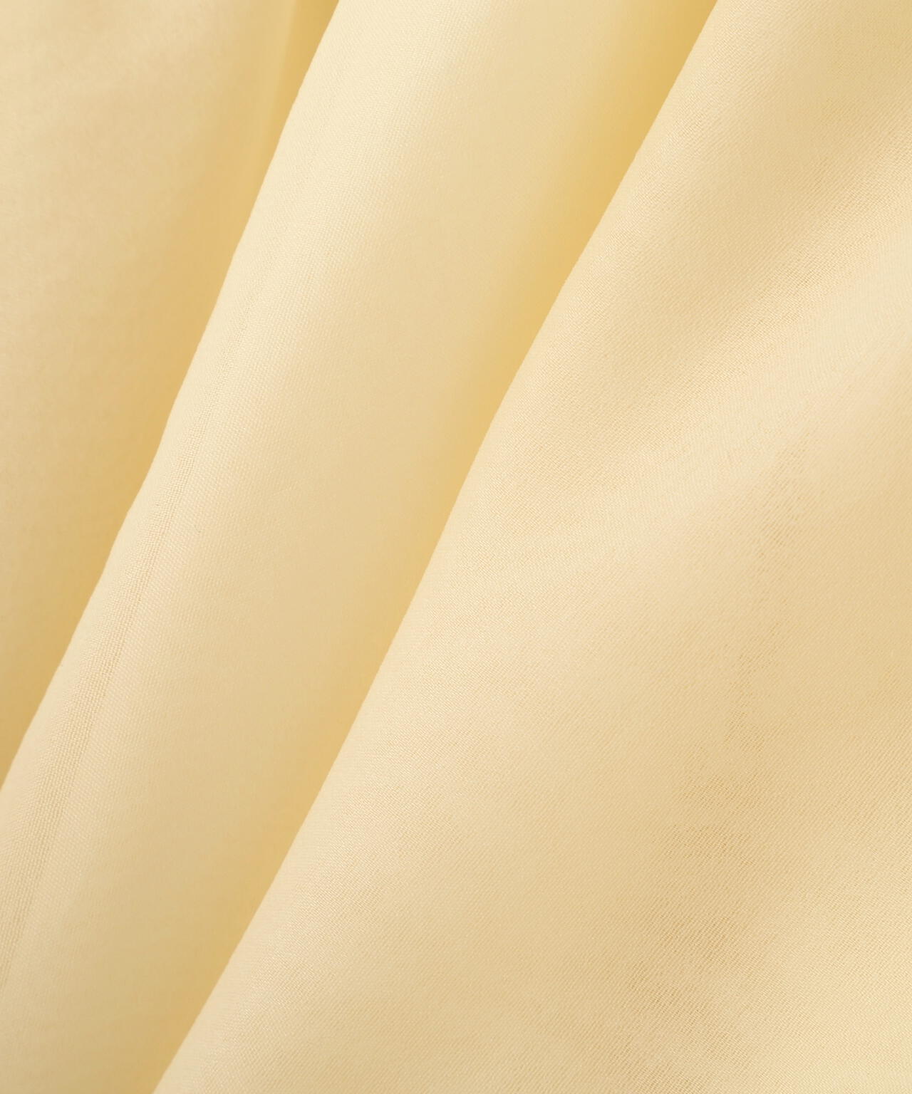 〈a/mie〉シアーペプラムリブニット